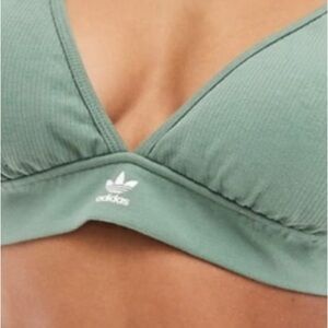 Adidas Women's Green Cris’s Cross Bralette